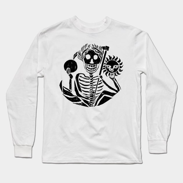 Grave Art - Susannah Jayne's Tombstone Long Sleeve T-Shirt by Aint It Scary